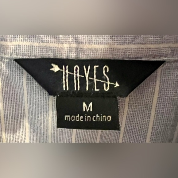 Pinstriped Belted Trench Coat - Picture 3 of 4